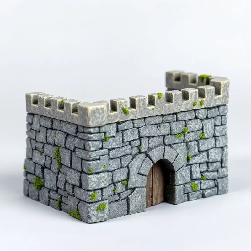 Miniature Castle Wall